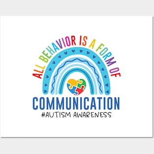 All Behavior Is A Form Of Communication Posters and Art